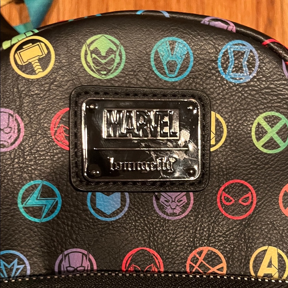Marvel Loungefly Backpack Rainbow - image 2